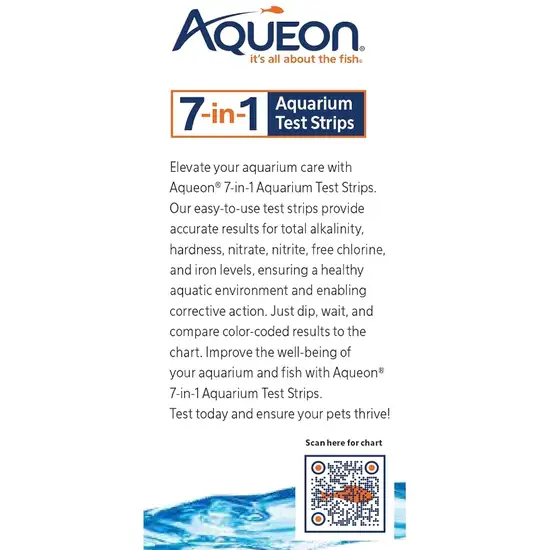 Aqueon 7-in-1 Aquarium Test Strips Photo 4