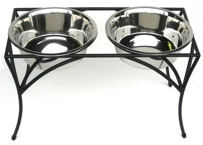 Arbor Double Diner Raised Feeder - Large Photo 1