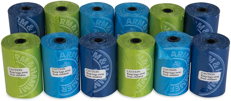 Arm and Hammer Dog Waste Refill Bags Fresh Scent Assorted Colors Photo 3