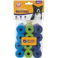 Photo of Arm and Hammer Dog Waste Refill Bags Fresh Scent Assorted Colors