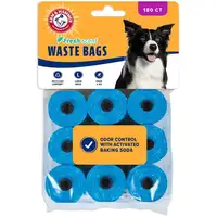 Photo of Arm and Hammer Dog Waste Refill Bags Fresh Scent Blue