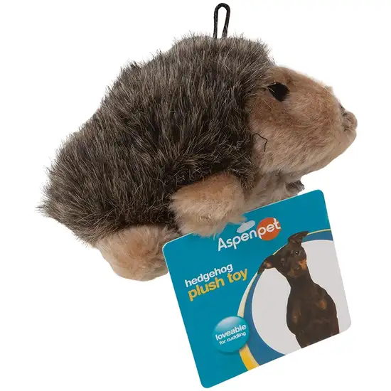 Aspen Pet Plush Hedgehog Dog Toy Photo 1