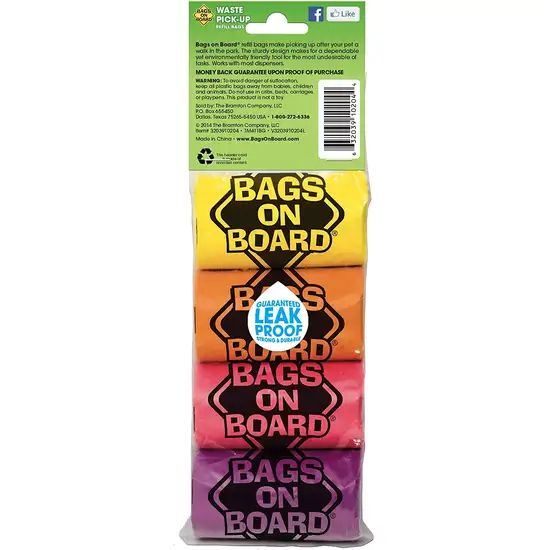 Bags on Board Colored Waste Pick Up Bags Photo 2