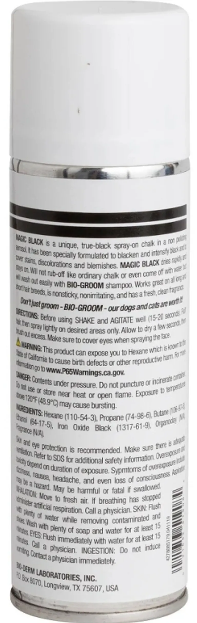 Bio Groom Magic Black Color Enhancing Dry Shampoo Photo 2