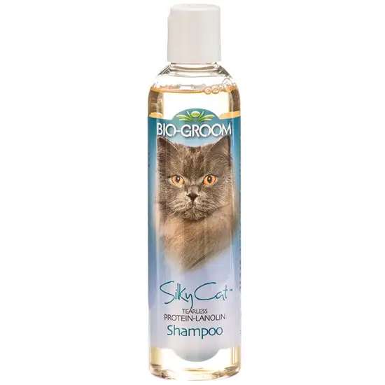 Bio Groom Silky Cat Tearless Protein & Lanolin Shampoo Photo 1