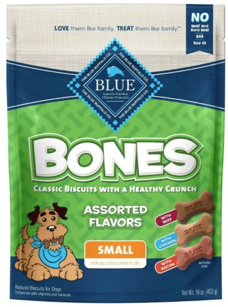 Blue Buffalo Classic Bone Biscuits Assorted Flavors Small Photo 1