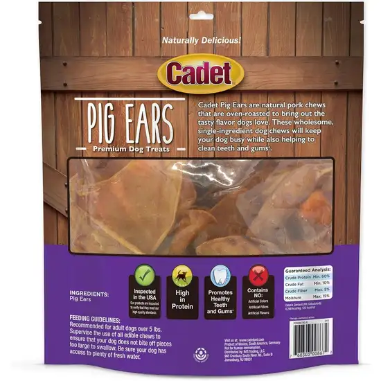 Cadet Premium Pig Ear Treats Photo 2