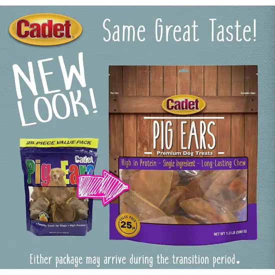 Cadet Premium Pig Ear Treats Photo 3