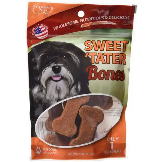 Carolina Prime Sweet Tater Bones Dog Treats Photo 1