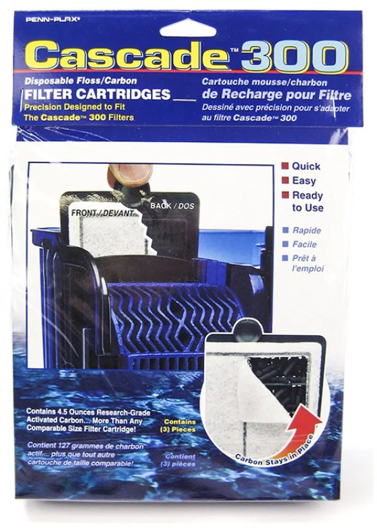Cascade Disposable Floss/Carbon Filter Cartridges for 300 Power Filter Photo 2