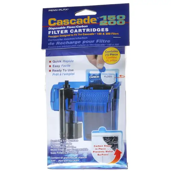 Cascade Disposable Floss/Carbon Filter Cartridges for 150 and 200 Power Filters Photo 1