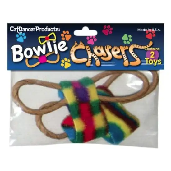 Cat Dancer Bowtie Chasers Cat Toy Photo 1
