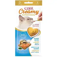 Photo of Catit Creamy Superfood Lickable Salmon, Quinoa and Spirulina Cat Treat