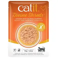 Photo of Catit Divine Shreds Chicken with Salmon and Pumpkin