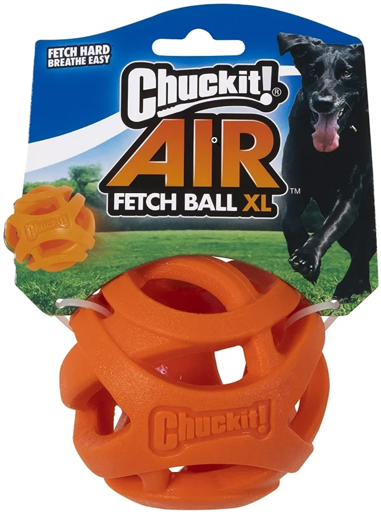 Chuckit Breathe Right Fetch Ball Dog Toy Photo 1