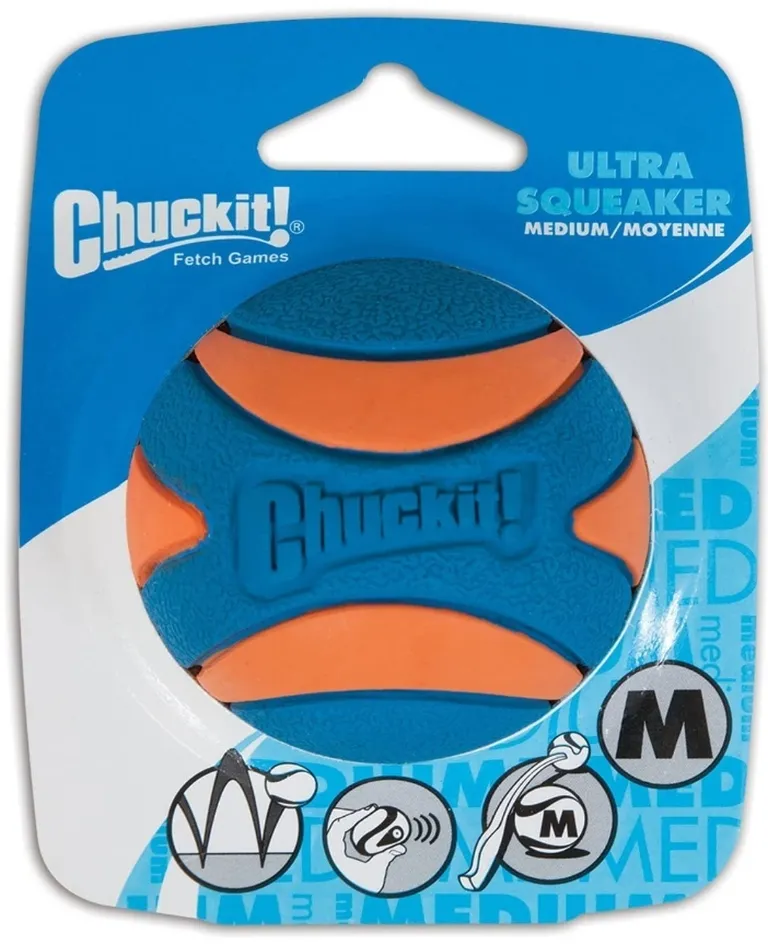 Chuckit Ultra Squeaker Ball Dog Toy Photo 1