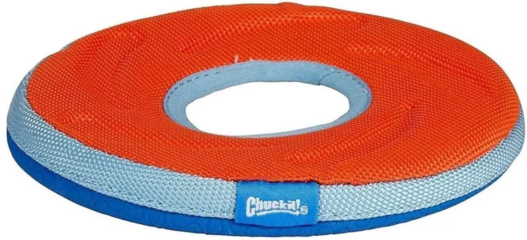 Chuckit Zipflight Amphibious Flying Ring Assorted Colors Photo 3
