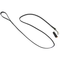 Photo of Circle T Leather Lead - 6' Long - Black