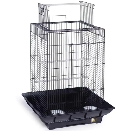 Clean Life Play Top Bird Cage - Black Photo 1