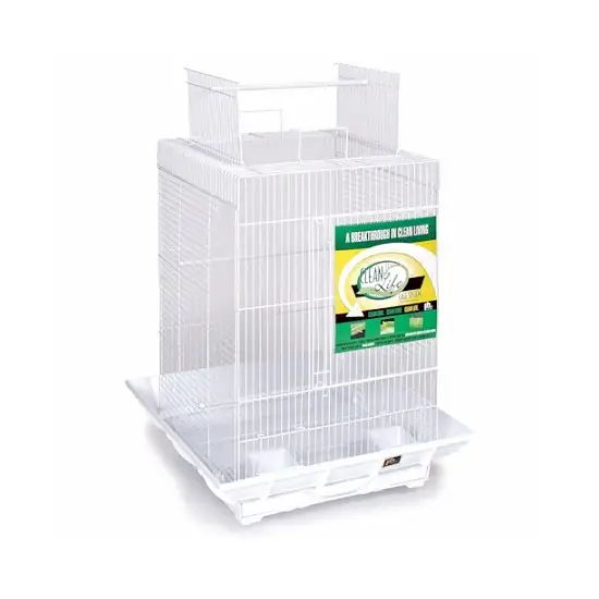 Clean Life Play Top Bird Cage - Red & Black Photo 1