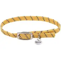 Photo of Coastal Pet ElastaCat Reflective Safety Stretch Collar Yellow
