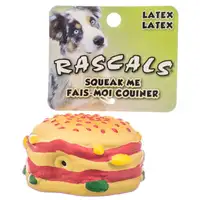 Photo of Coastal Pet Rascals Latex Hamburger Dog Toy
