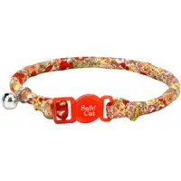 Photo of Coastal Pet Safe Cat Round Fashion Collar Red Floral