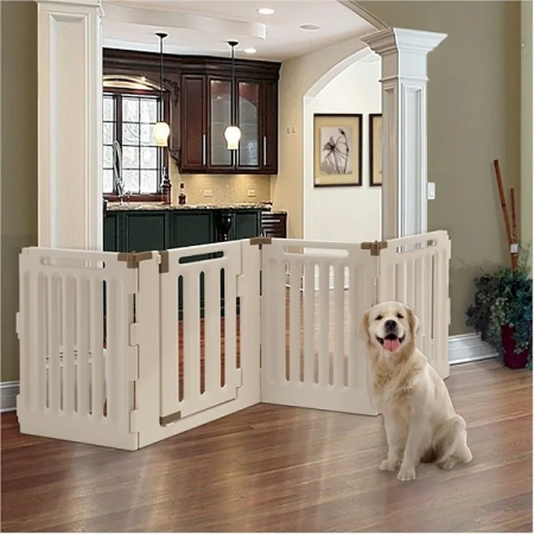 Convertible Indoor Outdoor 4 Panel Pet Playpen Photo 2