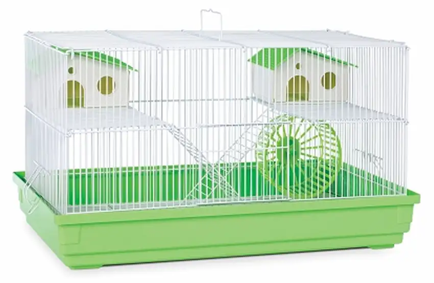 Deluxe Hamster & Gerbil Cage - Bordeaux Red Photo 1