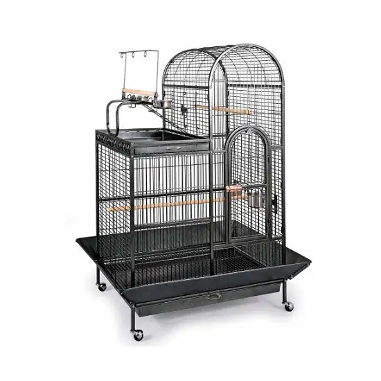 Deluxe Parrot Dometop Cage with Playtop Photo 1