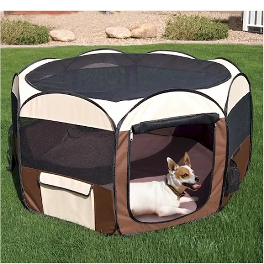 Deluxe Pop Up Pet Pen - Large Photo 1