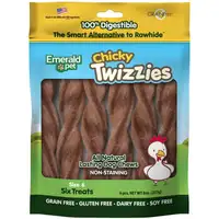 Photo of Emerald Pet Chicky Twizzies Natural Dog Chews