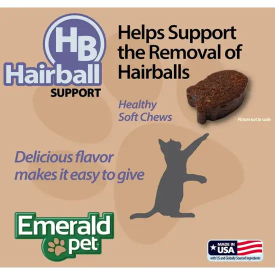 Emerald Pet Feline Health Chews Hairball Support Photo 5
