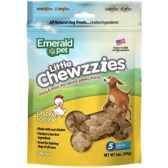 Emerald Pet Little Chewzzies Soft Training Treats Chicken Recipe Photo 1