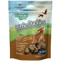 Photo of Emerald Pet Little Duckies Dog Treats with Duck and Sweet Potato