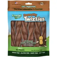 Photo of Emerald Pet Peanutty Twizzies Natural Dog Chews