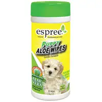 Photo of Espree Puppy Aloe Wipes Gental Formula Baby Powder Fragrance