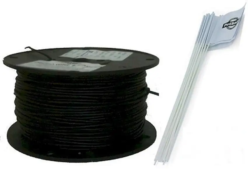 Essential Pet Heavy Duty In-Ground Fence Wire and Flag Kit 500 Feet Photo 1