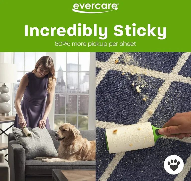 Evercare Giant Extreme Stick Pet Lint Roller Refill Photo 5