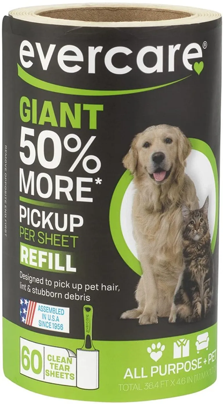 Evercare Giant Extreme Stick Pet Lint Roller Refill Photo 1