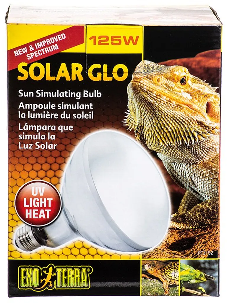 Exo-Terra Solar Glo Mercury Vapor Sun Simulating Lamp Photo 1