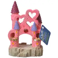 Photo of Exotic Environments Pink Heart Castle Aqiarum Ornament