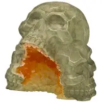 Photo of Exotic Environments Skull Mountain Geode Stone Aquarium Ornament