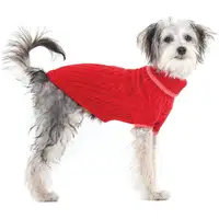 Photo of Fashion Pet Cable Knit Dog Sweater - Red