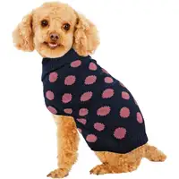 Photo of Fashion Pet Contrast Dot Dog Sweater Pink