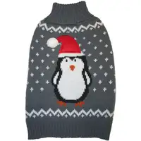 Photo of Fashion Pet Gray Penguin Dog Sweater