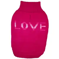 Photo of Fashion Pet True Love Dog Sweater Pink