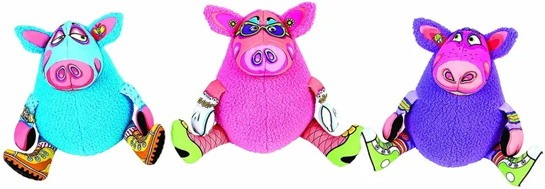 Fat Cat Mini Gruntleys Dog Toy Assorted Colors Photo 5