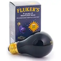 Photo of Flukers Black Nightlight Incandescent Bulb