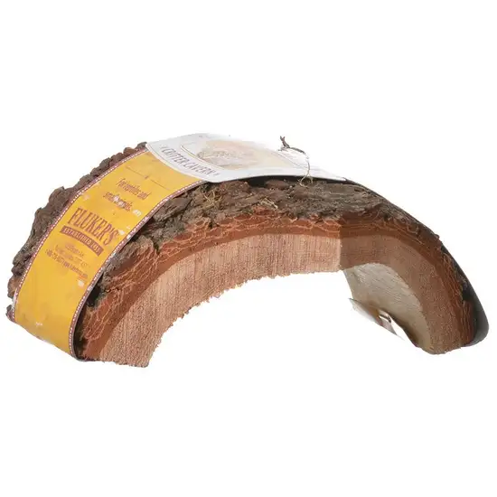 Flukers Critter Cavern Corner Half-Log for Reptiles and Small Animals Photo 3